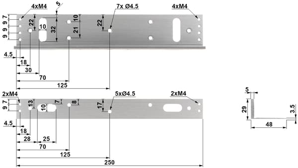 KULMAKIINNIKE ASF280L DAHUA