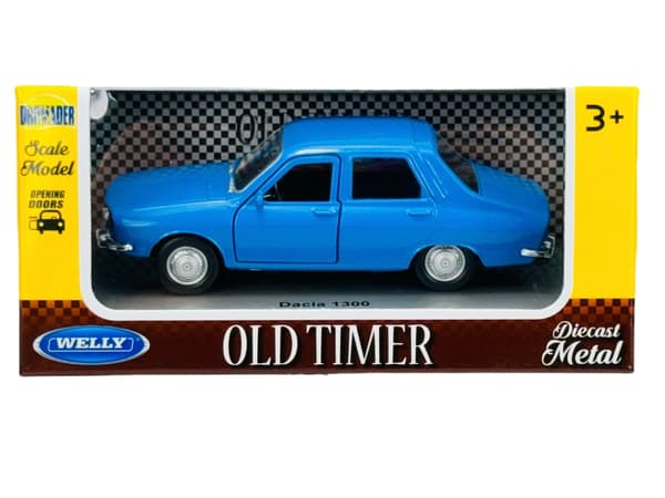 WELLY OLD TIMER DACIA 1300 BLÅ 1:34 43828