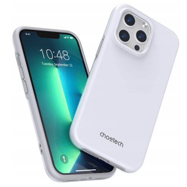 Choetech MFM Anti-drop Cover til iPhone 13 Pro Max, Hvid (PC0114-MFM-WH)