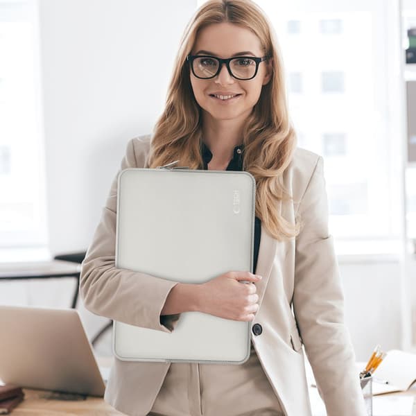TECH-PROTECT NEOSLIM BÆRBAR 15-16" GRÅ OG FARVEBLYANT
