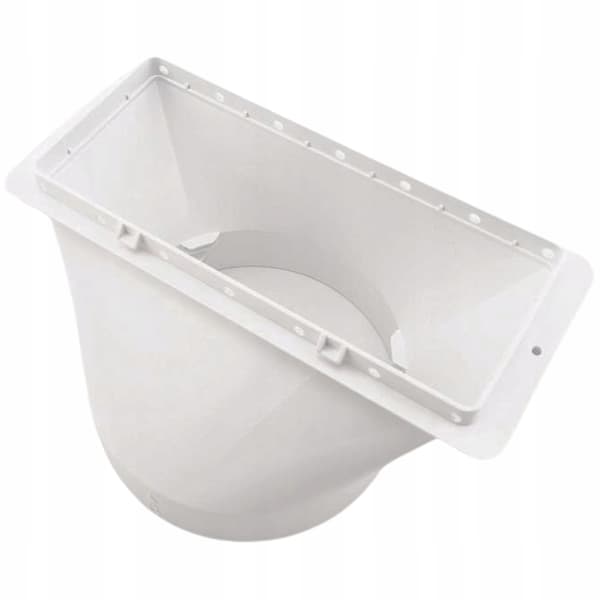 Röradapter för bärbar luftkonditionering - diameter 13 cm, rektangulär ände