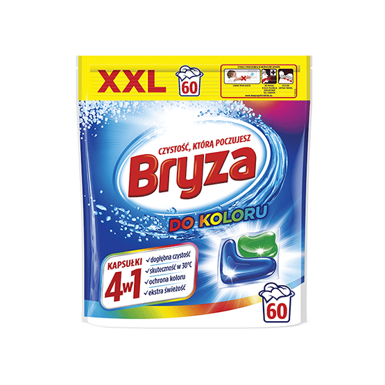 Bryza 4i1 farvekapsler 60 stk.