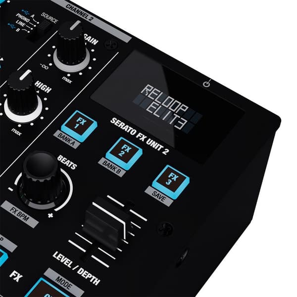 Reloop Elite - Ammattimainen DJ-mikseri Seratolle