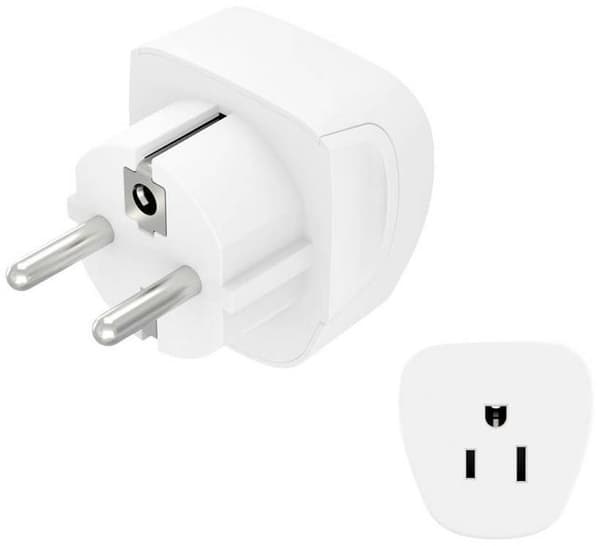HAMA Basic Rejseadapter US Stikkontakt - EU Stik