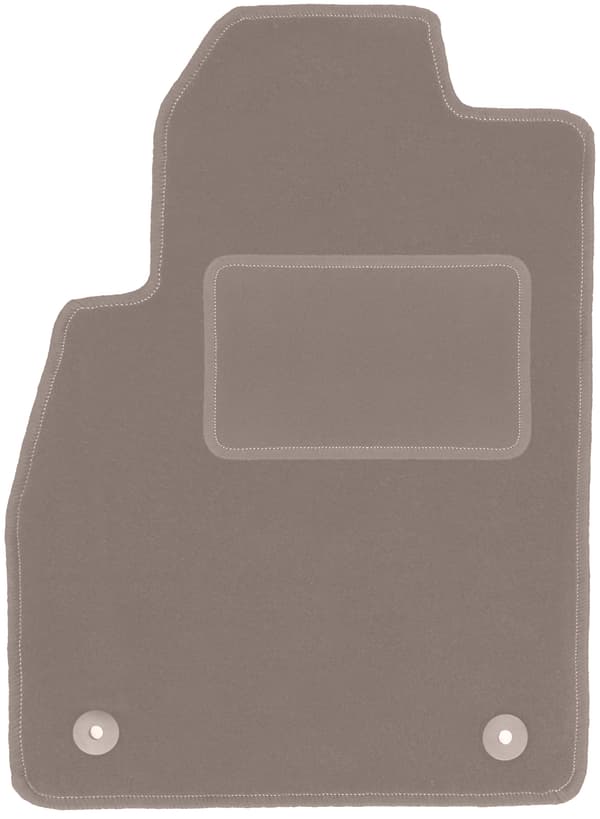 Førerens fløjlsmåtte til: Opel Cascada cabrio (2012-) beige