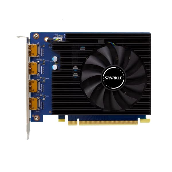 SPARKLE Intel Arc A310 4GB grafikkort med 4096x2160 px