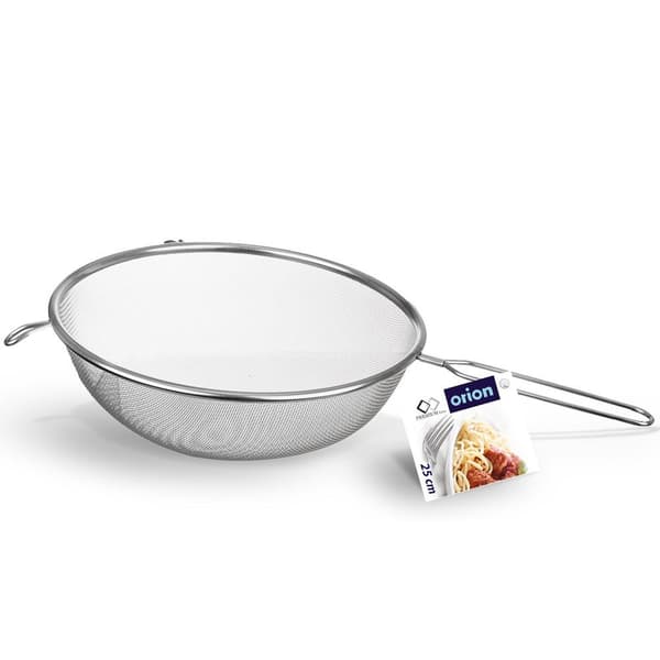 Teräksinen keittiösiivilä 25 cm