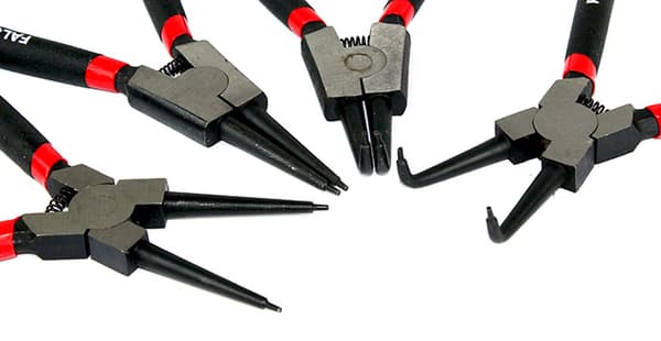 Set Seger tång 7 tum 180 mm 4 delar