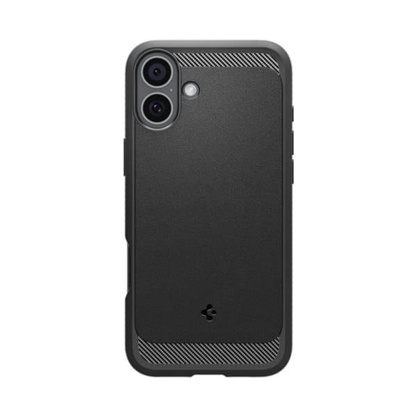 Spigen Rugged Armor Mag MagSafe - iPhone 16 cover (matsort)