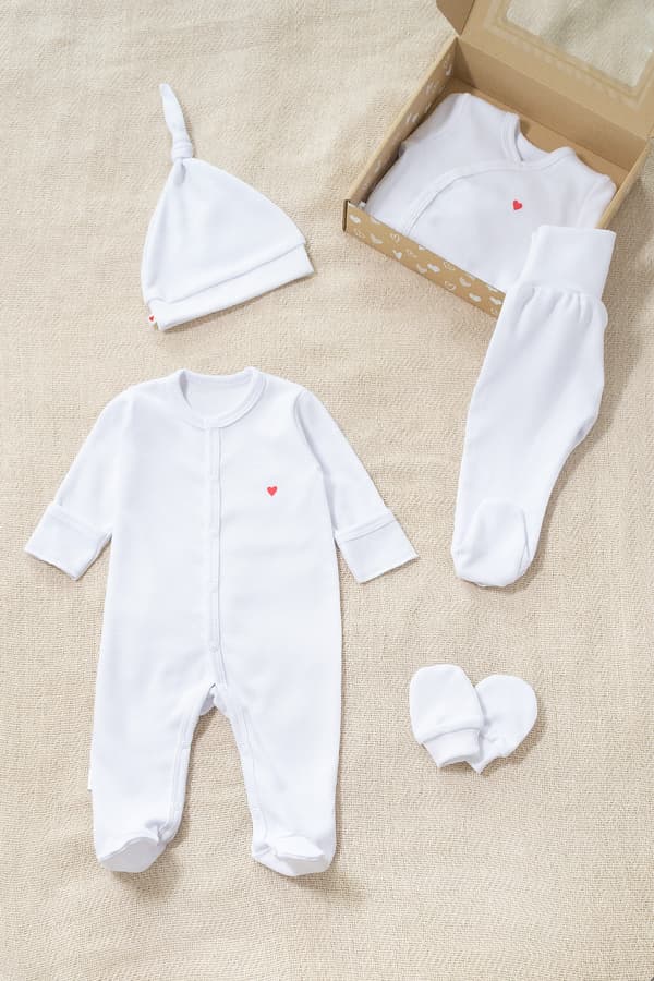 Rødt Hjerte Baby Babyudstyr 62