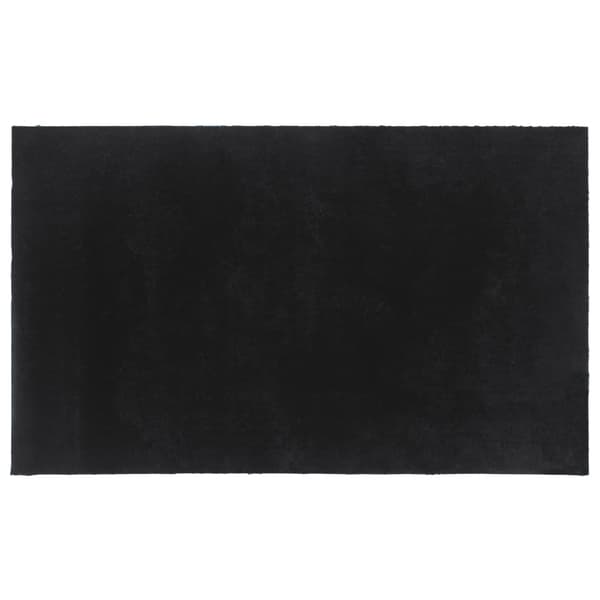 vidaXL dørmåtte, mørkegrå, 90x150 cm, kokosfiber, tuftet