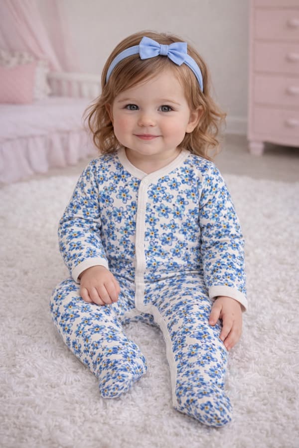 KLÄDER pyjamas med hel dragkedja 98 för en FORGET-NOT-FLICKA