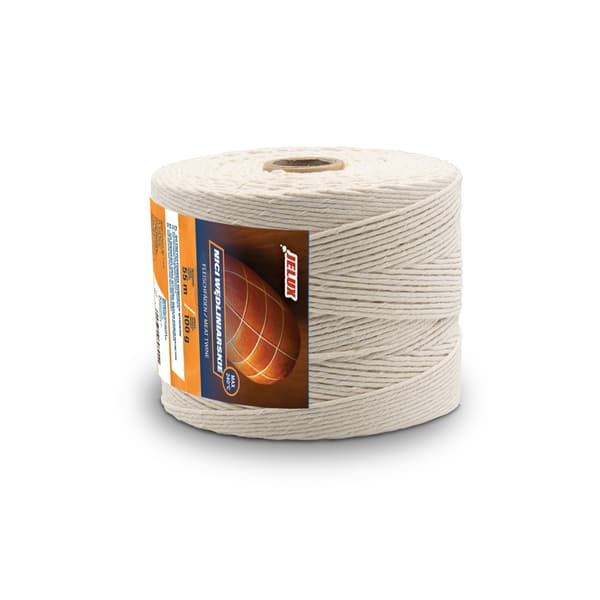Vita bomullskorvtrådar 500g