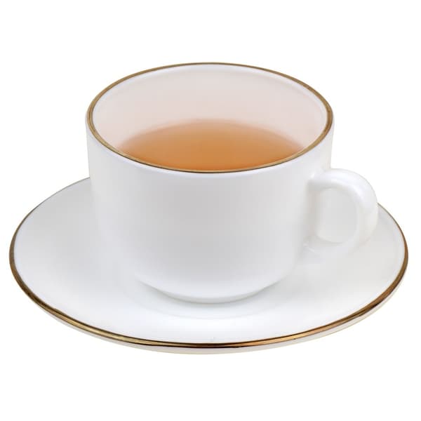 KINGHOFF OPAL KH-1929 KAFFE SÆT MED 6 KOPPER MED UNDERKOPPER