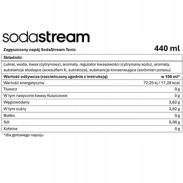 Set med 2 koncentrat och sirap för vatten. Sodastream Pepsi MAX Mango + Tonic