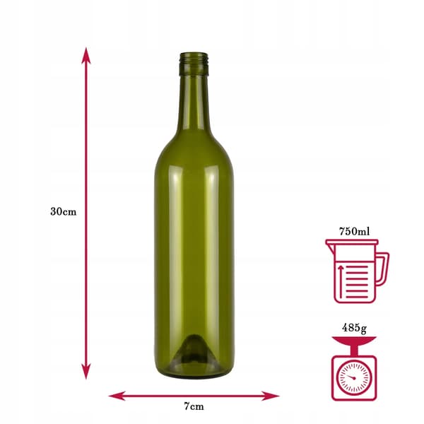 10 pulloa oliiviöljyä 750 ml viinikorkilla