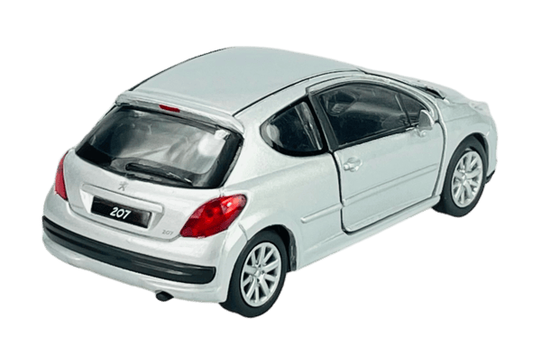 WELLY PEUGEOT 207 SILVER 1:34 42370