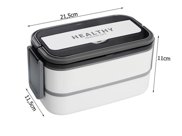 Lunchlåda 1,4L HXD6609 Vit (36) GAB_B