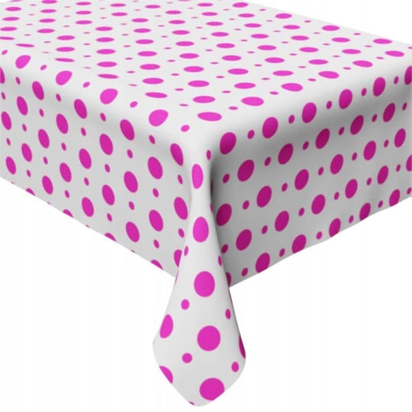 Rosa pilkullinen kalvotela, 100x130 cm