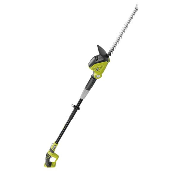 RYOBI Häcksax 18V på räckväxt