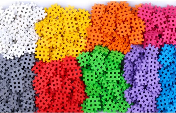 Marioinex Creative Blocks minivohvelit, 300 kpl