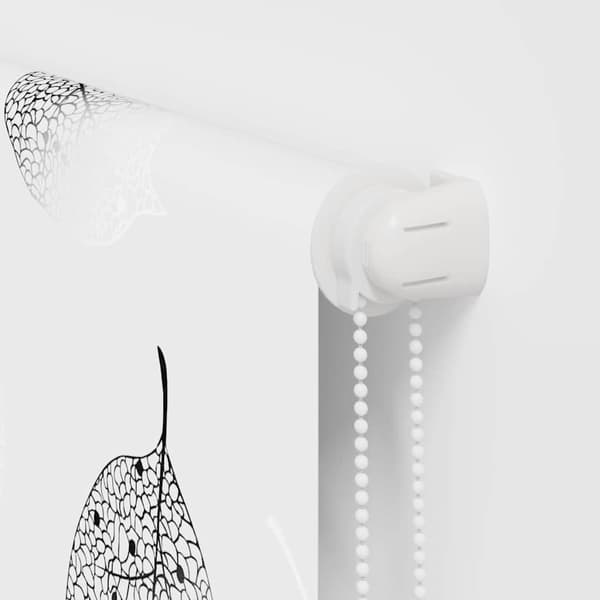 vidaXL Duschrullgardin 60x240 cm Tygbredd 56 cm