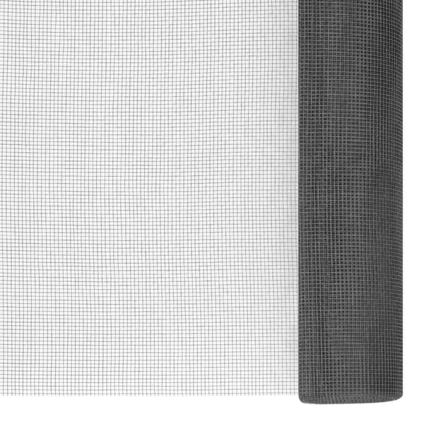 vidaXL glasfibernet 80 x 2000 cm sort