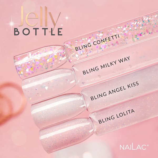 Jelly Bottle Bling Confetti NaiLac 7ml