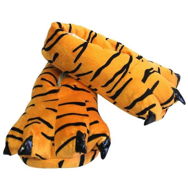 Vuxentofflor Tiger Paws 3D med klor EU 37-44