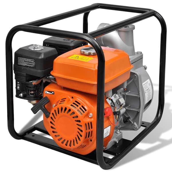 Benzinvandpumpe, 80 mm tilslutning, 4800 W