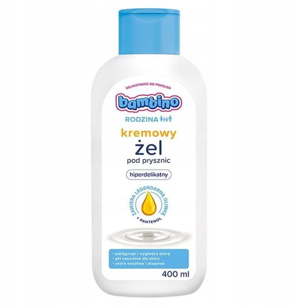 BAMBINO Familj kremgelé till dusch hyperkänslig 400 ml