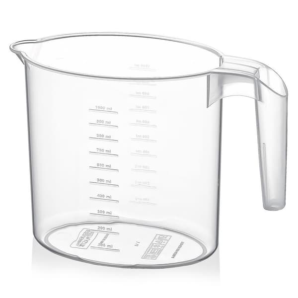 Plastikdunk med målekop 1 l