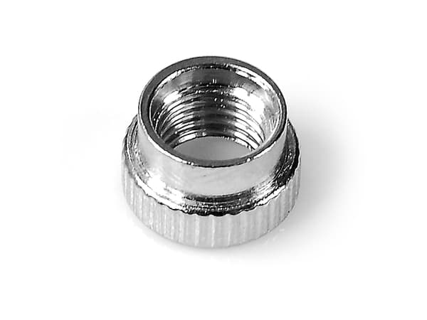 Ventilstabiliserande mutter för fälgar upp till 8,5 mm hål (Presta/Auto-adapter)
