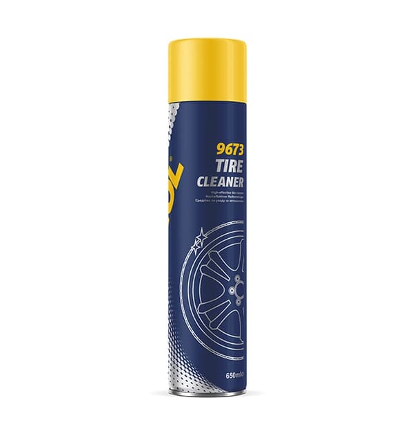 Mannol däckrengöring 650ml spray för rengöring och underhåll av däck