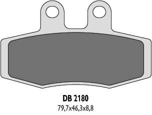 Delta jarrupalat KTM 125 250 D XC E XC E GS 92 93