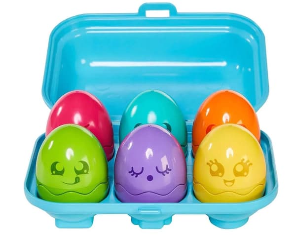 TOMY TOOMIES Ägg med Blå Ljud E73563