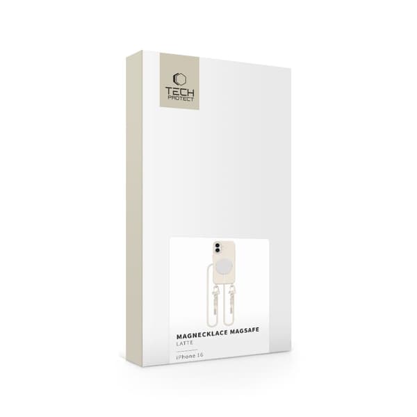 TECH-PROTECT MAGNÆSKE MAGSAFE IPHONE 16 COSMIC LATTE