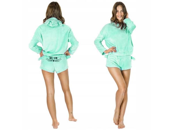 Pyjamas set blå storlek XL