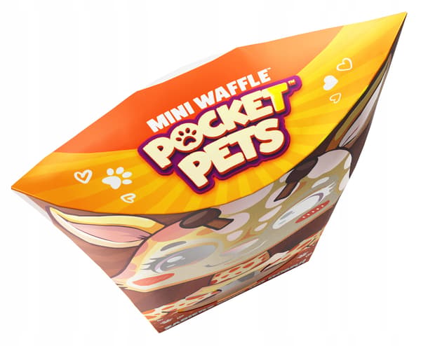 Marioinex Mini Vaffel POKET PETS - GIRAFFE sæt