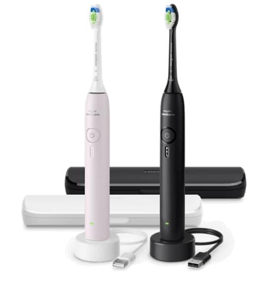Sonic tandbørste PHILIPS SONICARE HX4072/42 Sort, Lyserød