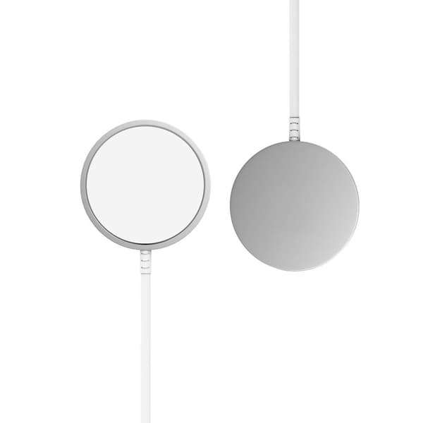 TECH-PROTECT QI15W-A44 MAGNETISK MAGSAFE TRÅDLÖS LADDARE VIT