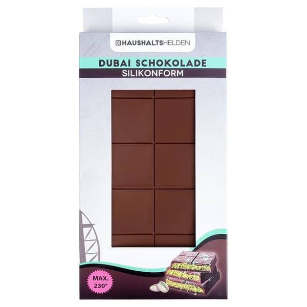 Silikonform för Dubai-choklad 25x13,5 cm