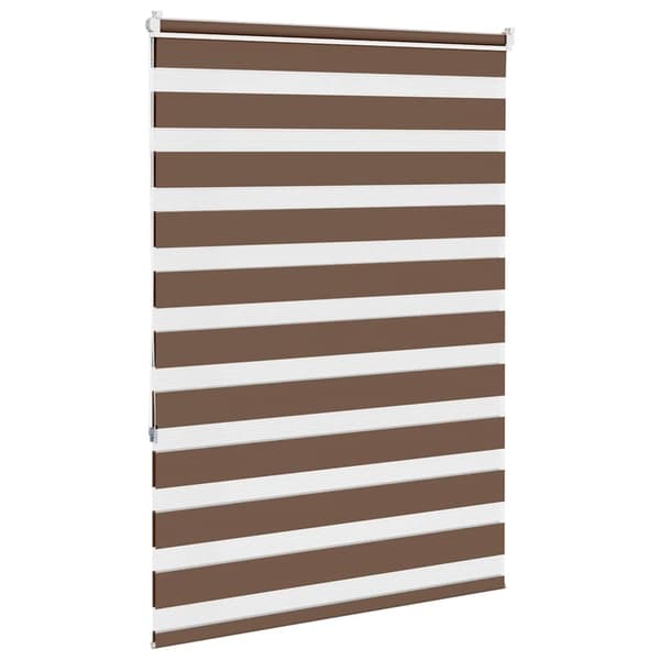 vidaXL Zebra rullegardin, birk, stofbredde 100,9 cm, polyester