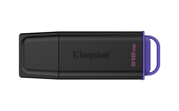 KINGSTON 512GB USB 3.2 Gen 1 Exodia Sort/Lilla