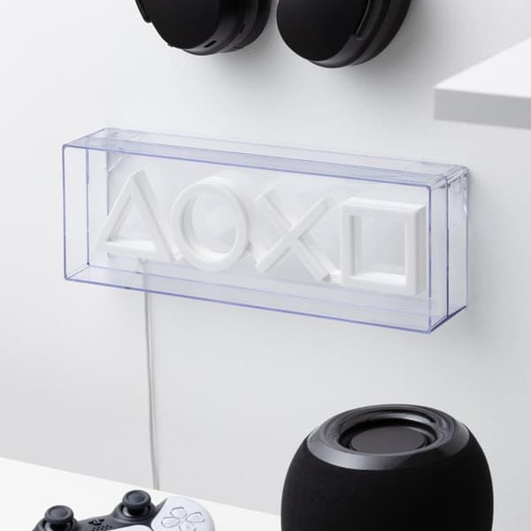 Neon LED Ikoner Lampe - PlayStation