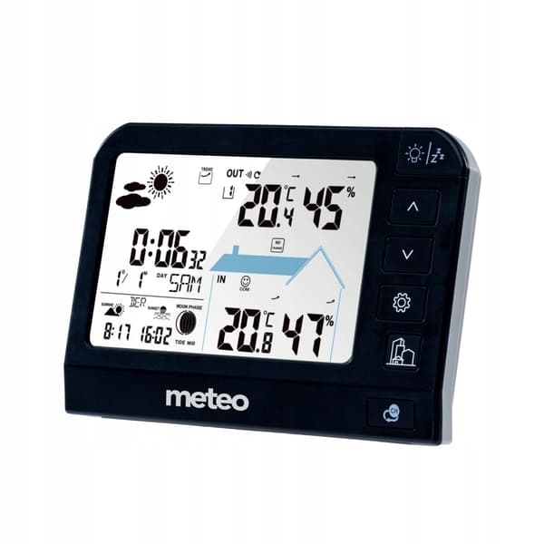METEO SP204 VEJRSTATION HYGROMETER UDENDØRSSENSOR DCF
