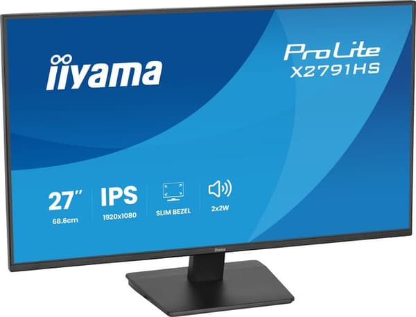 Skærm IIYAMA X2791HS-B1 Sort