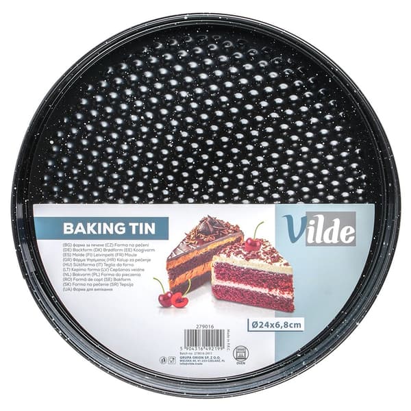 Udvidelig granitkagedåse 24 cm