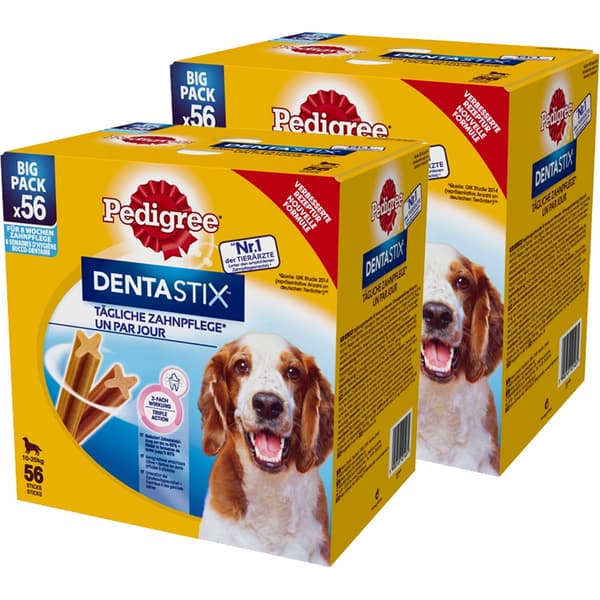 Pedigree DentaStix Medium Tandgodis 16x180g
