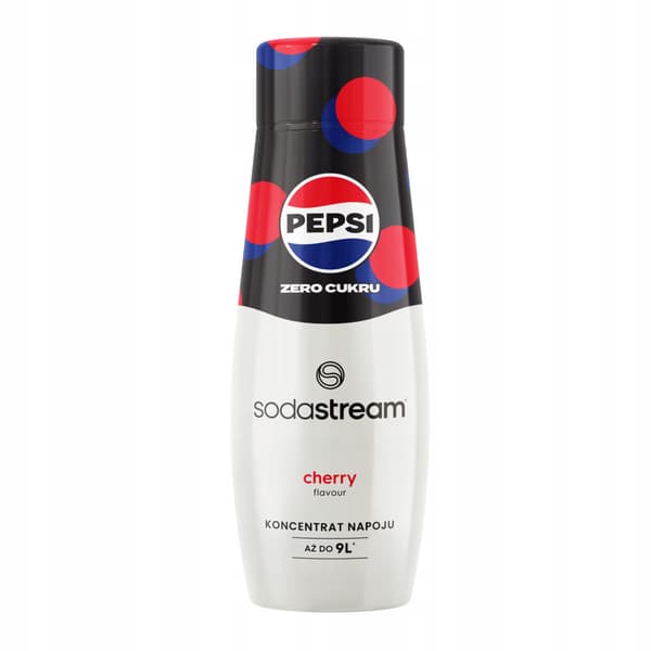 4 Sodastream Pepsi Max körsbärssirap + Zero Lemonade + Grapefrukt + Passionsfrukt